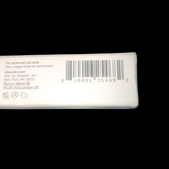 NIB Glossier G Suit Soft Touch Lip Creme, Jet​ - Picture 5 of 6